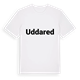 White t-shirt med Uddared fetstil t-shirt