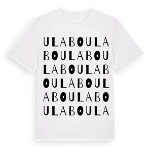 Ulabo ordlek t-shirt – ekologisk bomull t-shirt från Pinshirt