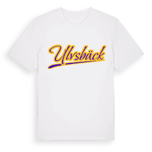 Ulvsbäck baseball t-shirt – ekologisk bomull t-shirt från Pinshirt