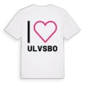 Jag älskar Ulvsbo t-shirt stort tryck