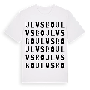 Ulvsbo ordlek t-shirt – ekologisk bomull t-shirt från Pinshirt