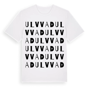 Ulvvad ordlek t-shirt – ekologisk bomull t-shirt från Pinshirt