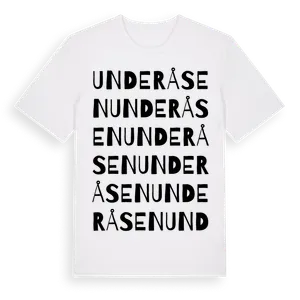 Under Åsen ordlek t-shirt – ekologisk bomull t-shirt från Pinshirt