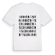 Unneråsen ordlek t-shirt