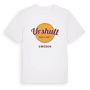 Urshult cirkel t-shirt – ekologisk bomull t-shirt från Pinshirt