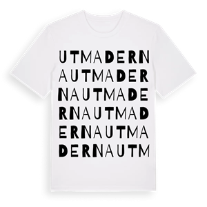 Utmaderna ordlek t-shirt – ekologisk bomull t-shirt från Pinshirt