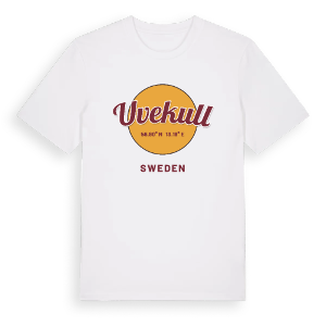 Uvekull cirkel t-shirt – ekologisk bomull t-shirt från Pinshirt