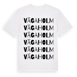 Vägaholm ordlek t-shirt – ekologisk bomull t-shirt från Pinshirt
