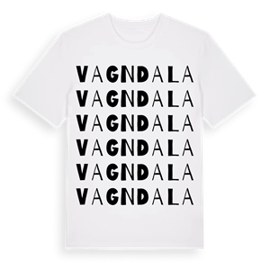 Vagndala ordlek t-shirt – ekologisk bomull t-shirt från Pinshirt