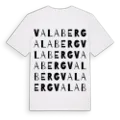 Valaberg ordlek t-shirt