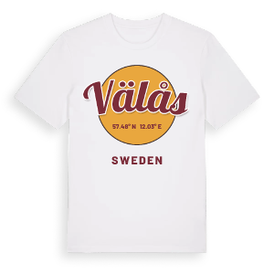 Välås cirkel t-shirt – ekologisk bomull t-shirt från Pinshirt