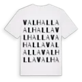 Valhalla ordlek t-shirt