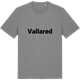 Mid Heather Gray t-shirt med Vallared fetstil t-shirt