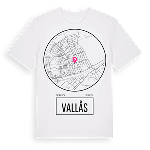 Vallås t-shirt – ekologisk bomull t-shirt från Pinshirt
