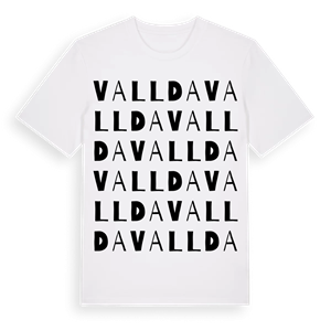 Vallda ordlek t-shirt – ekologisk bomull t-shirt från Pinshirt