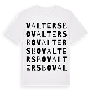 Valtersbo ordlek t-shirt – ekologisk bomull t-shirt från Pinshirt