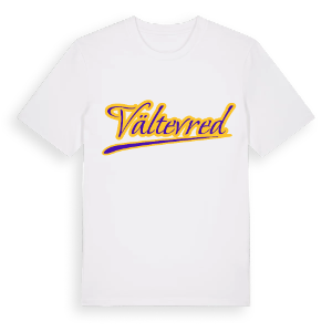 Vältevred baseball t-shirt – ekologisk bomull t-shirt från Pinshirt