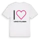 Jag älskar Vapnö Stålsberg t-shirt stort tryck