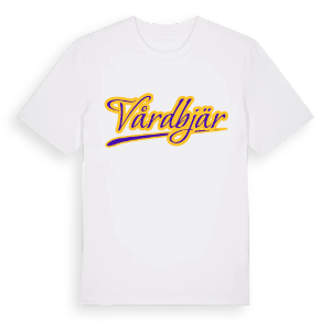 Vårdbjär baseball t-shirt – ekologisk bomull t-shirt från Pinshirt