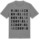 Mid Heather Gray t-shirt med Varlaberg ordlek t-shirt