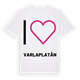 Jag älskar Varlaplatån t-shirt stort tryck