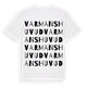 Varmanshuvud ordlek t-shirt