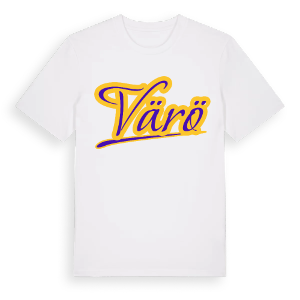Värö baseball t-shirt – ekologisk bomull t-shirt från Pinshirt