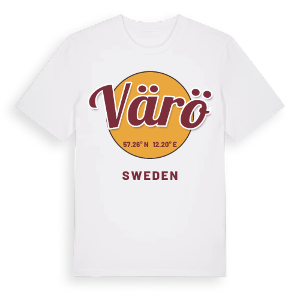Värö cirkel t-shirt – ekologisk bomull t-shirt från Pinshirt