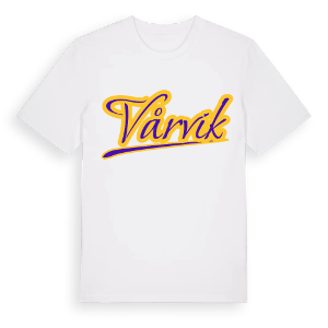 Vårvik baseball t-shirt – ekologisk bomull t-shirt från Pinshirt