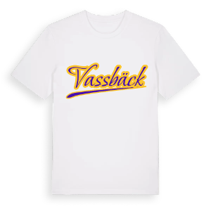 Vassbäck baseball t-shirt – ekologisk bomull t-shirt från Pinshirt