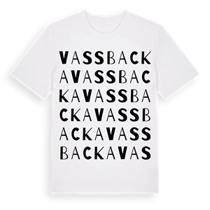 Vassbacka ordlek t-shirt – ekologisk bomull t-shirt från Pinshirt