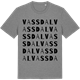 Mid Heather Gray t-shirt med Vassdal ordlek t-shirt