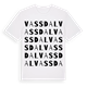 Vassdal ordlek t-shirt