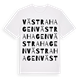 Västra Hagen ordlek t-shirt