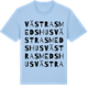 Blue Soul t-shirt med Västra Smedshus ordlek t-shirt