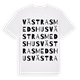 Västra Smedshus ordlek t-shirt