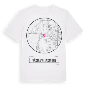 Västra Villastaden t-shirt – ekologisk bomull t-shirt från Pinshirt