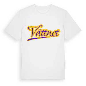 Vättnet baseball t-shirt – ekologisk bomull t-shirt från Pinshirt