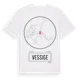 White t-shirt med Vessige t-shirt
