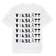 Vikslätt ordlek t-shirt