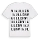 Vikullen ordlek t-shirt