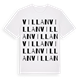 Villan ordlek t-shirt