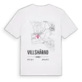 Villshärad karta t-shirt