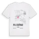 Villshärad karta t-shirt