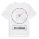White t-shirt med Villshärad t-shirt