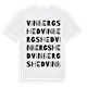 Vinbergs hed ordlek t-shirt