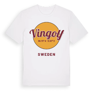 Vingolf cirkel t-shirt – ekologisk bomull t-shirt från Pinshirt