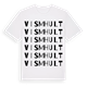 Vismhult ordlek t-shirt