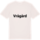Vintage White t-shirt med Vrågård fetstil t-shirt