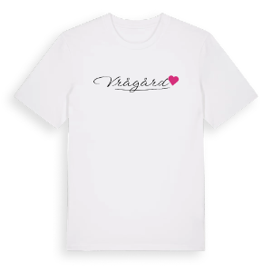 Vrågård hjärta t-shirt – ekologisk bomull t-shirt från Pinshirt